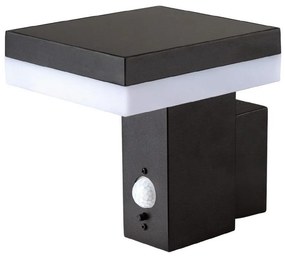 LED solárne nástenné svietidlo so senzorom SOLARIS2 LED/5,5W/3,7V 4000K IP44