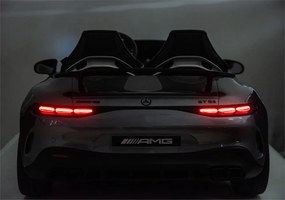 LEAN CARS Elektrické autíčko Mercedes GT63 AMG DK-GT63 24V LCD sivé lakované