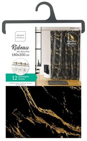 Sprchový záves 180x200 cm Aquamarbre – douceur d'intérieur