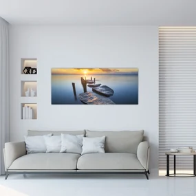 Obraz - Kamenné mólo (120x50 cm)