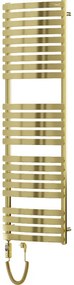 Mexen Bachus, elektrické vykurovacie teleso 1600 x 500 mm, 900 W, zlatá lesklá, W109-1600-500-2900-50