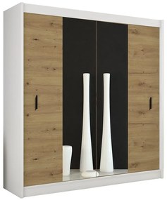 Skriňa ART 203 biela/artisan