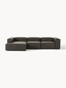 Modulárna rohová pohovka z recyklovanej kože Lennon (4-miestna)