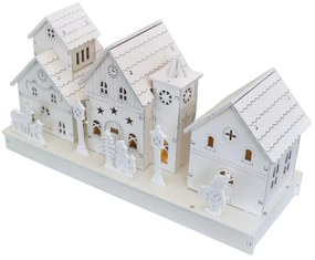 Vianočná svetelná dekorácia Village, 28 x 14 x 11cm, LED