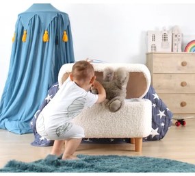 Taburet PIXI 37x61 cm, biely