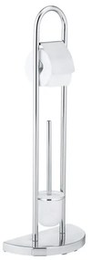 WENKO 16608100 - WC kefa COSENZA 33x84 cm lesklý chróm/satén