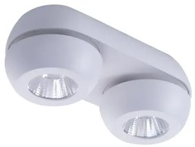LED bodové svetlo Ojos 2 biele
