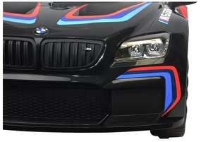 RAMIZ ELEKTRICKÉ AUTÍČKO BMW M6 GT3 NELAKOVANÉ - ČIERNE - 2x45W - 12V / 7Ah  - 2023