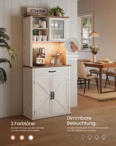 Kuchynská skriňa s LED osvetlením BBK363W22