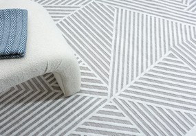 My Flair, Kusový koberec Casa grau – na von aj na doma, 140x200, šedá, chodba / predsieň