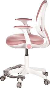 Detská otočná stolička ružová KA-C806 PINK