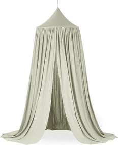 Baldachýn bavlnený púštne zelená maxi