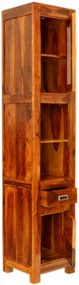 furniture-nabytek.cz - Kúpeľňová skrinka z masívneho dreva palisander 40x35x190