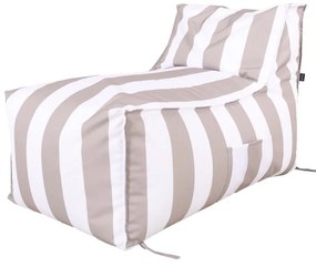 Bielo-sivý záhradný sedací vak – Bonami Essentials