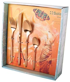 Príborový set 16 ks – Vivo PVD Rose Gold matný - 140302