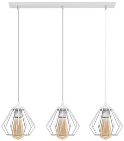 Luster na lanku AGAT 3xE27/15W/230V
