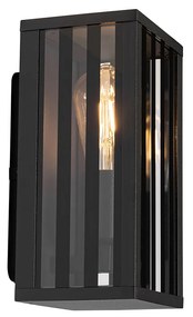 Moderná vonkajšia nástenná lampa čierna 26 cm IP44 - Dijon