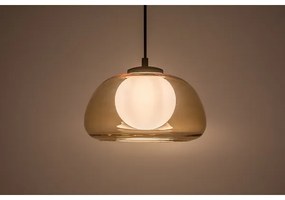 Rabalux 72273 - Luster na lanku ELOWEN 1xG9/5W/230V hnedá/dymová