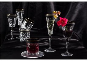 BOHEMIA PRESTIGE CONTE MODERN POHÁR NA WHISKY 340ML SADA 6 KS