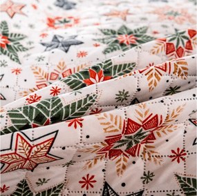 Prehoz na posteľ CHRISTMAS STAR, farebný Rozmer: 220 x 240 cm