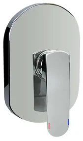 Mereo Mereo, Sprchová podomietková batéria bez prepínača, Mada, Mbox, MER-CBQ60105MB