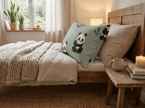 Obliečka na vankúš z mikrovlákna PANDA RELAX 70x90 cm, mentolová