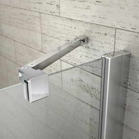 Roltechnik Outlet Štvrťkruhový sprchovací kút LYR4 - bez vaničky ROTH-Variant: rozmery: 100x100 cm - (LYR4/1000 - 1135008268), ROTH-Profily: profily:…