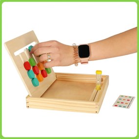 KIK KX7203 Dřevěná vzdělávací hračka zápas barvy box AKCE