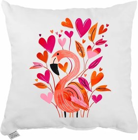 Dekoratívny vankúš Flamingo 40x40 cm EMI