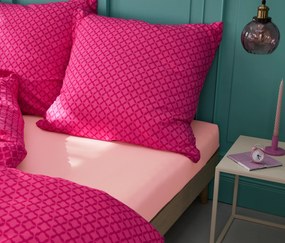 Džersejová napínacia plachta, marhuľová, štandardná veľkosť