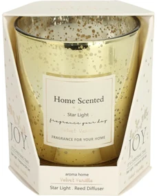 Sviečka v skle Star light, Velvet vanilla, 200 g