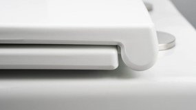 Deante Závesný WC komplet bez okraja Round - CGRD6ZPW, vrátane SoftClose sedadla