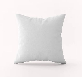 Bavlnená obliečka na vankúš - biela Rozmer: 45 x 35 cm, Zapínanie: Gombíky