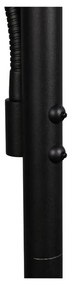 Čierna LED stojacia lampa (výška 180 cm) Willis – Trio