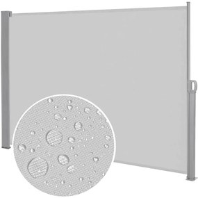 Bočná markíza 180 x 350 cm SPRINGOS AW0006 - sivá