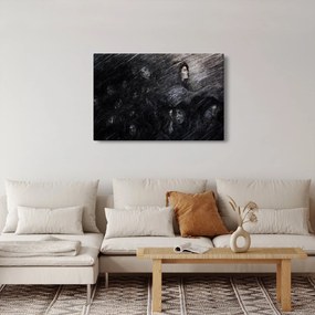 Obraz - Smútok a odriekanie (90x60 cm)