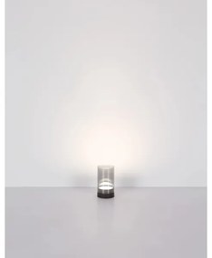 Globo 21012S -LED Von. stolná lampa PIXY LED/2W/3,7V 2700/4000/6500K IP44 šedá
