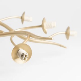 Brilagi - LED Prisadený luster MISTEL 15xG9/3W/230V zlatá