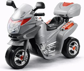 LEAN CARS Dobíjací motocykel HC8051 Silver