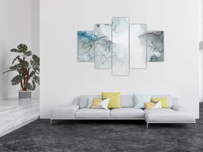 Obraz - Modrý mramor (150x105 cm)