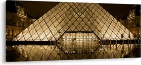 Obraz Louvre (120x50 cm)