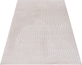 TA Koberec NG81A CREAM/CREAM ELLEN Krémový Obdĺžnikový Rozmer: 80x150 cm