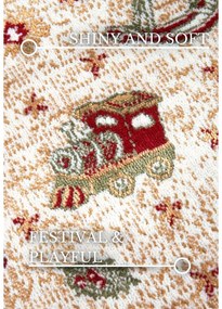 Zelený koberec s vianočným motívom s prímesou bavlny 50x80 cm Toy's Delight Green Christmas – Villeroy&amp;Boch