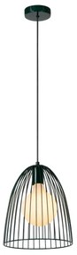 Lucide 74417/01/33 - Luster na lanku MACARONS 1xE27/40W/230V pr. 24,5 cm zelená