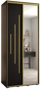 Skriňa 45 Canaris 13 100 čierna/gold