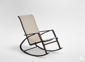 Garden Line ZÁHRADNÁ HOJDAČKA - HNEDÁ - 60x104x95 CM