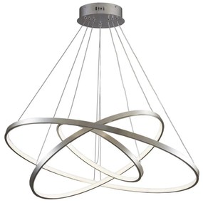 LED Luster na lanku LEA LED/60W/230V 4000K pr. 80 cm chróm