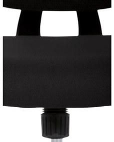 Kancelárska ergonomická stolička GRANT - sieť, látka, čierna