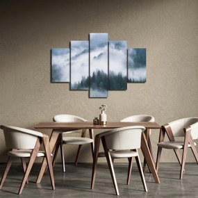 Obraz - Stromy v hmle (150x105 cm)