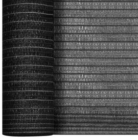 vidaXL Tieniaca sieť antracitová 1,2x25 m HDPE 195 g/m²